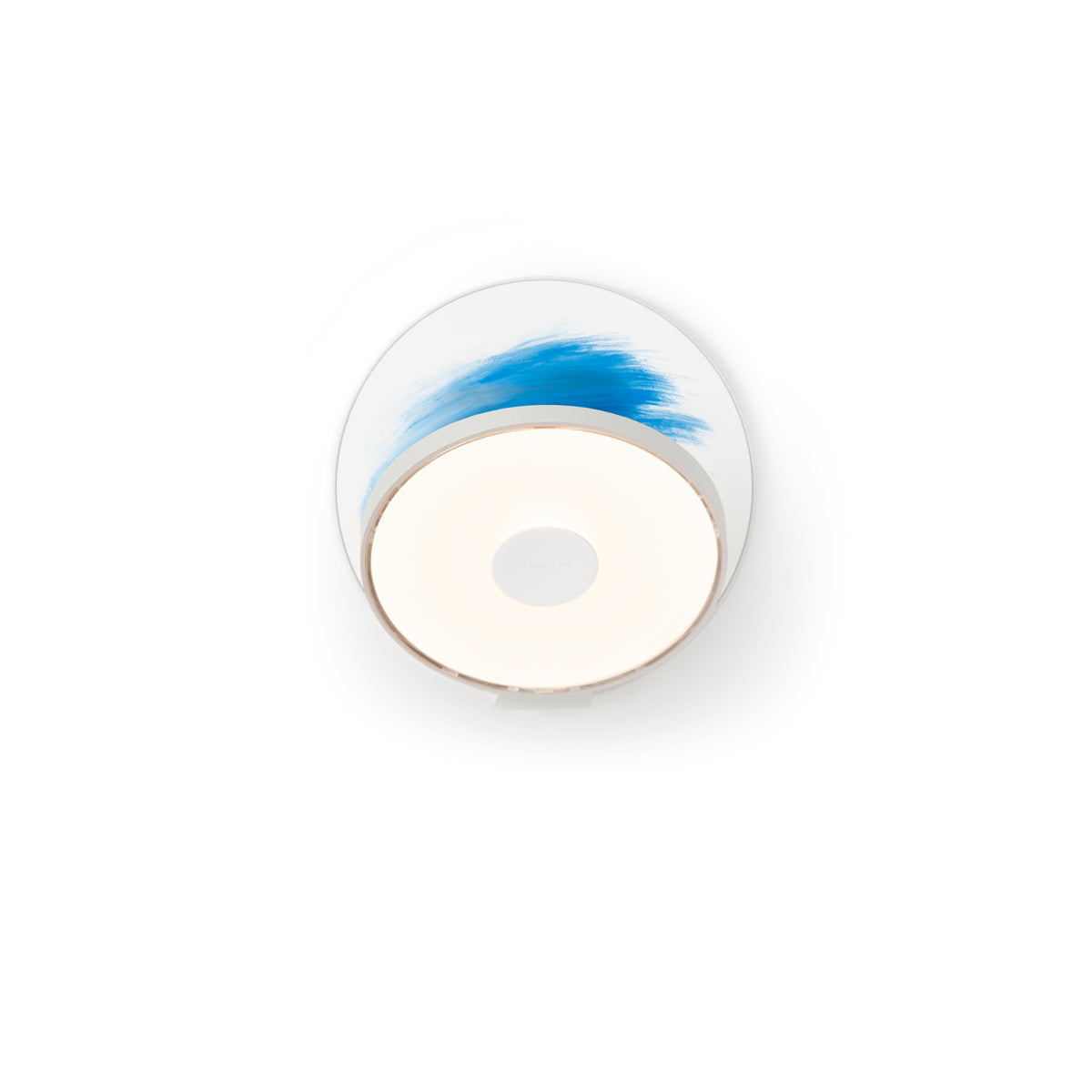 Koncept Gravy LED Wall Sconce, Silver, Paintable, Hardwire (GRW-S-SIL-PTB-HW)