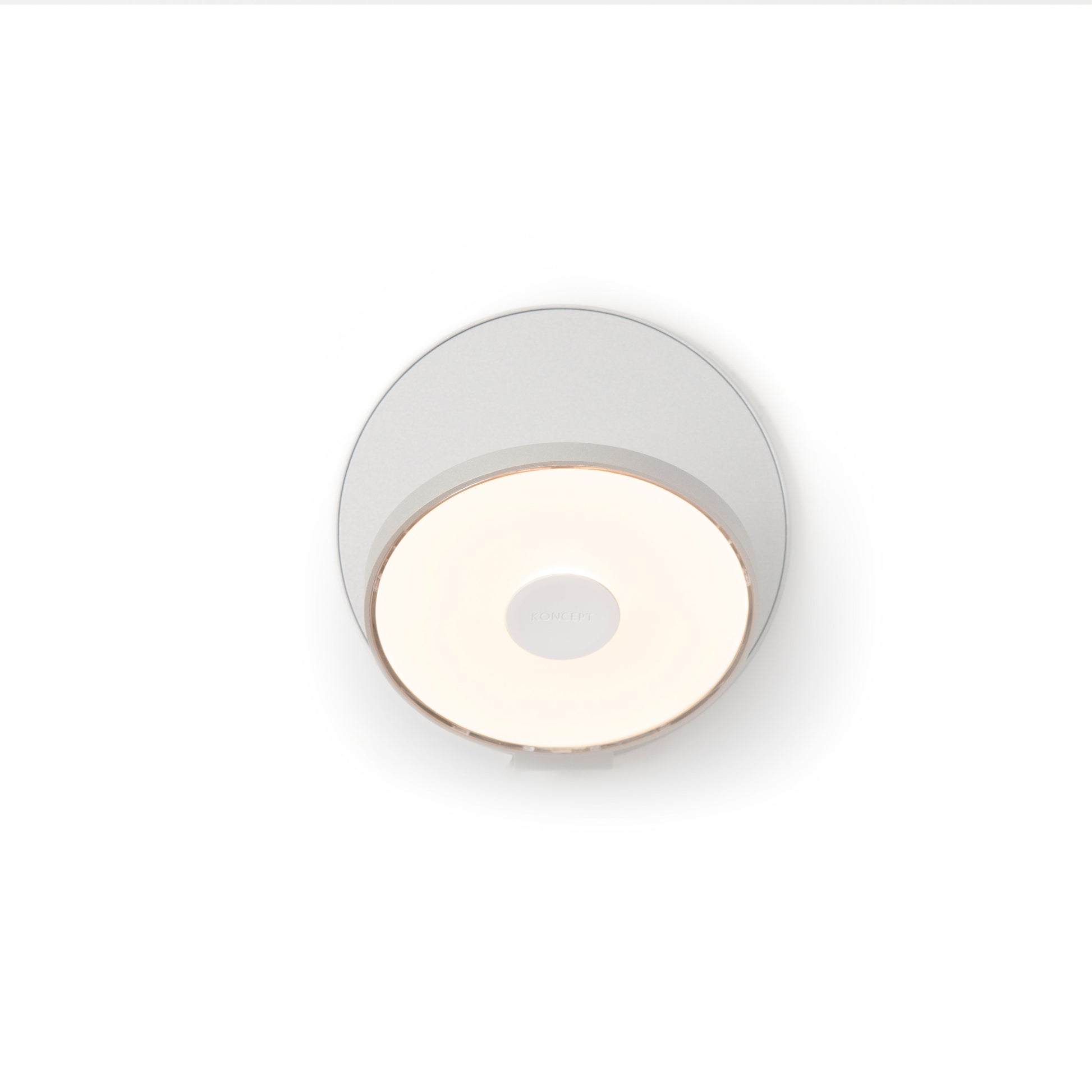 Gravy Wall Sconce Silver Body Silver Plates Plug In Grw S Sil Sil Pi by Koncept Inc