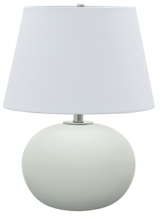 House of Troy Scatchard 22" Stoneware Table Lamp, Style GS700 in White Matte