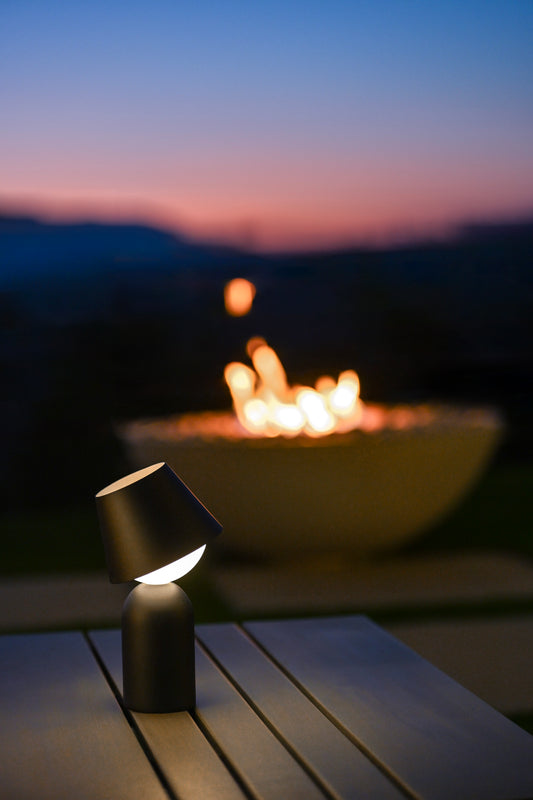 Koncept Guy Rechargeable LED Lantern in a room setting
