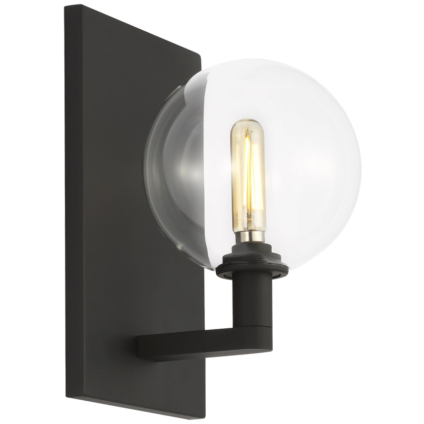 Led Glass Globe Wall Sconce Gambit by Visual & Comfort & Co