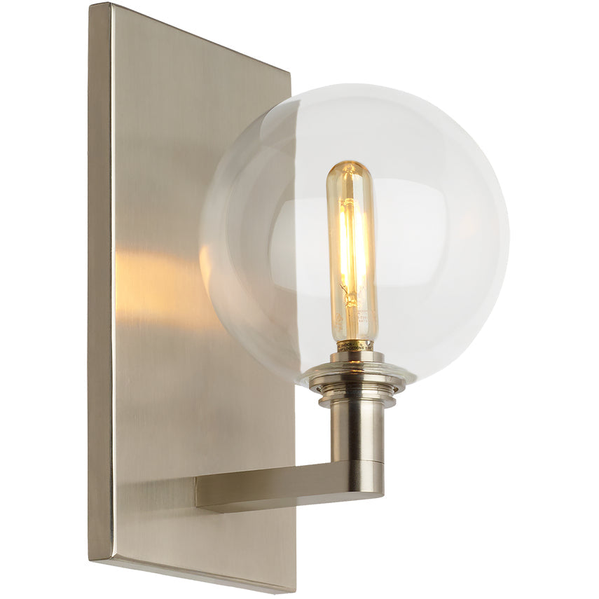 Led Glass Globe Wall Sconce Gambit by Visual & Comfort & Co