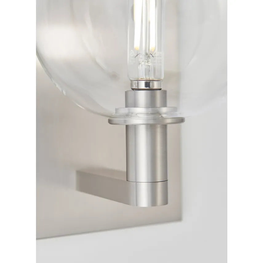Led Glass Globe Wall Sconce Gambit by Visual & Comfort & Co