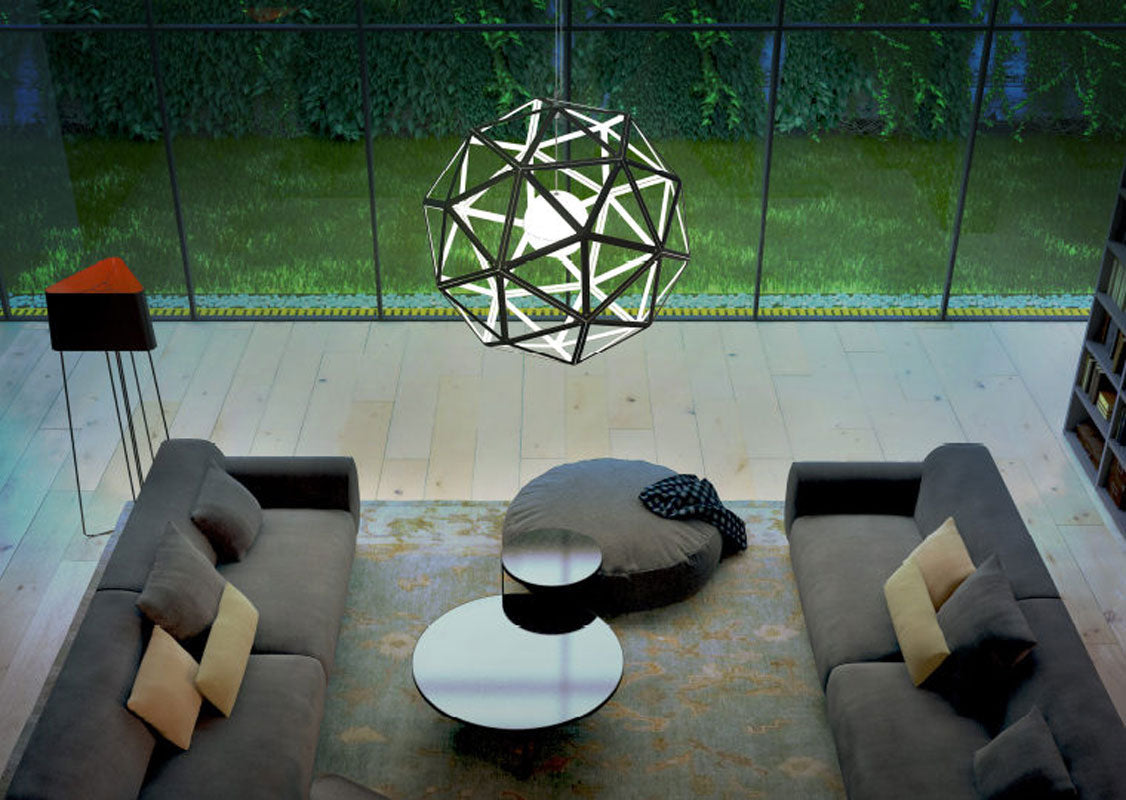 BlackJack Lighting Geodome Pendant Light