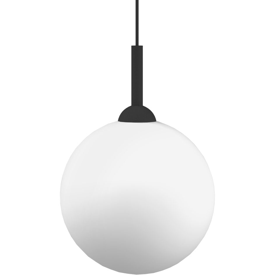 BlackJack Lighting Glass Globe Pendant Light