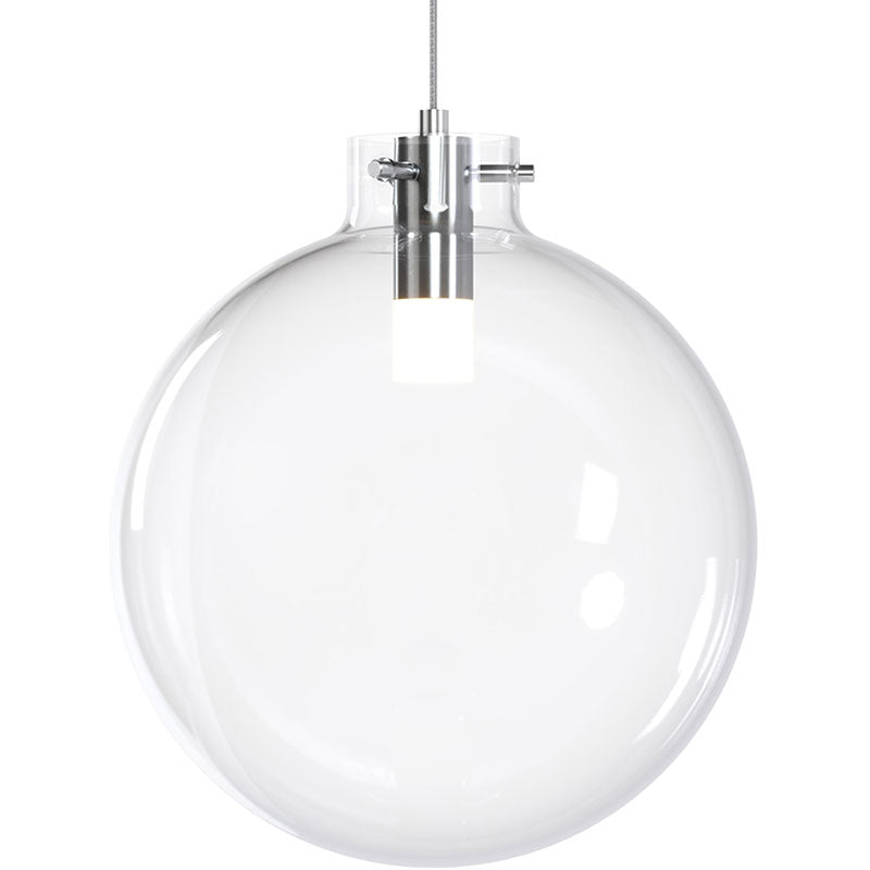 BlackJack Lighting Glass Sphere Pendant Light