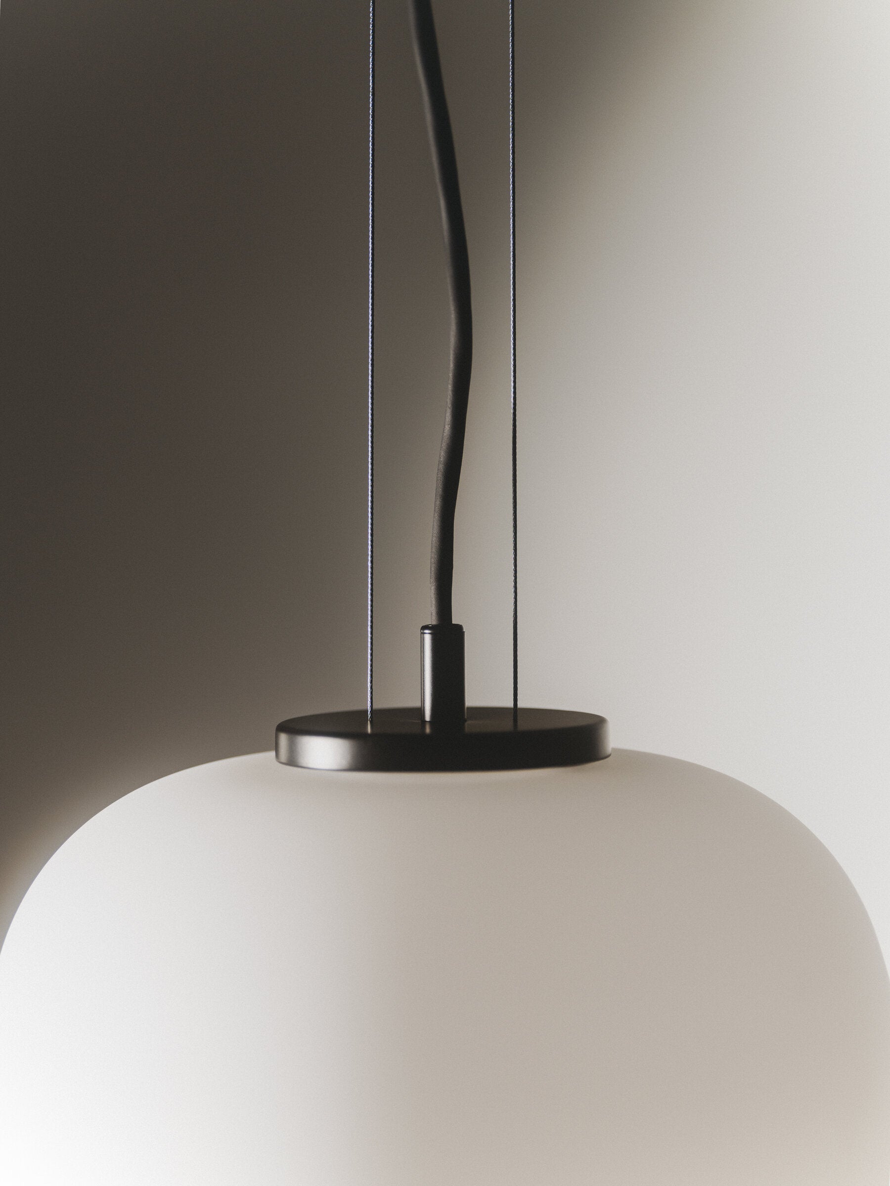 Contemporary hanging lamp for living room and interior design projects