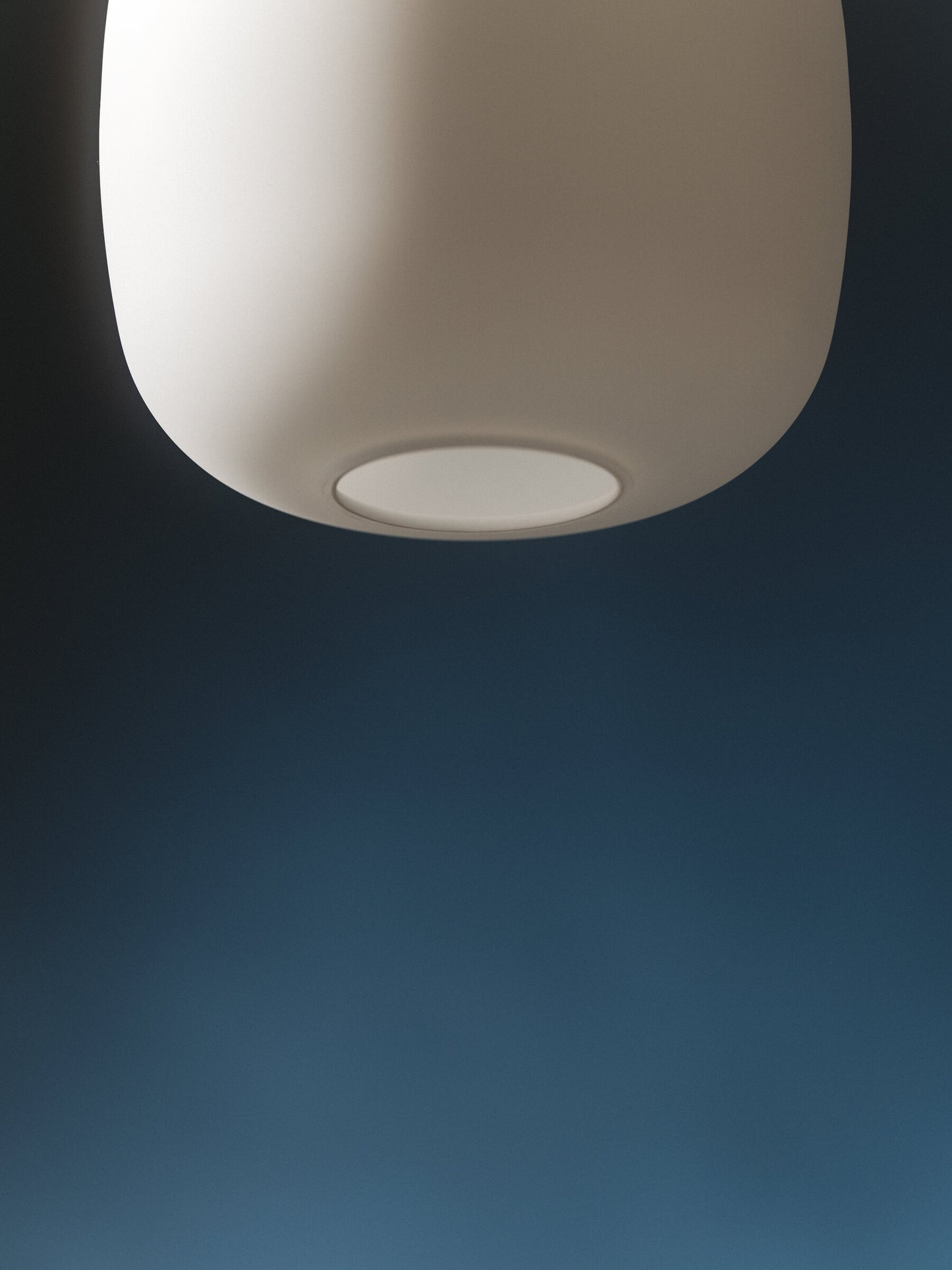 Santa & Cole Globo pendant light with minimalist architectural aesthetic