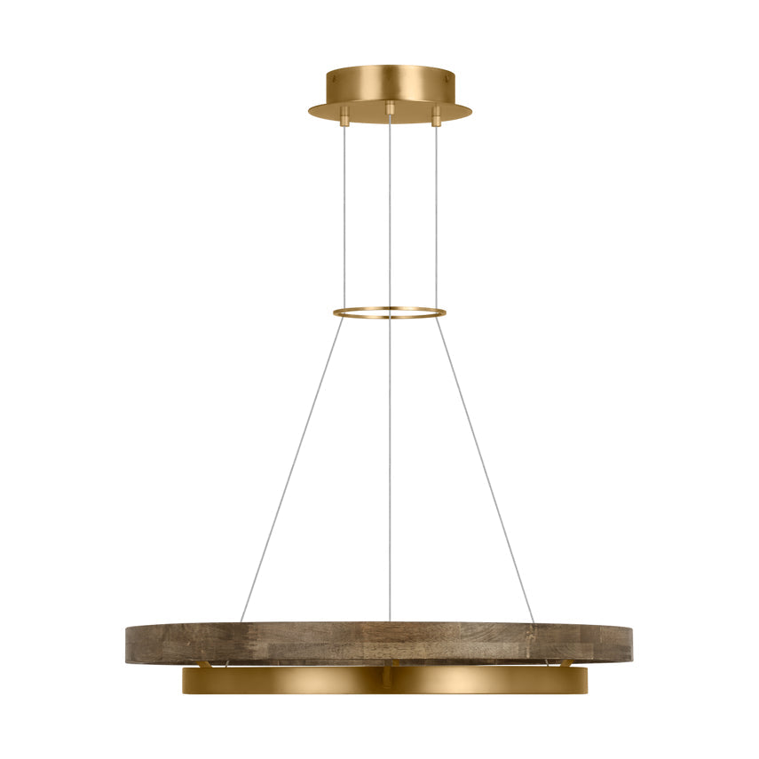 Grace 30-inch Two Ring LED Chandelier by Visual & Comfort & Co