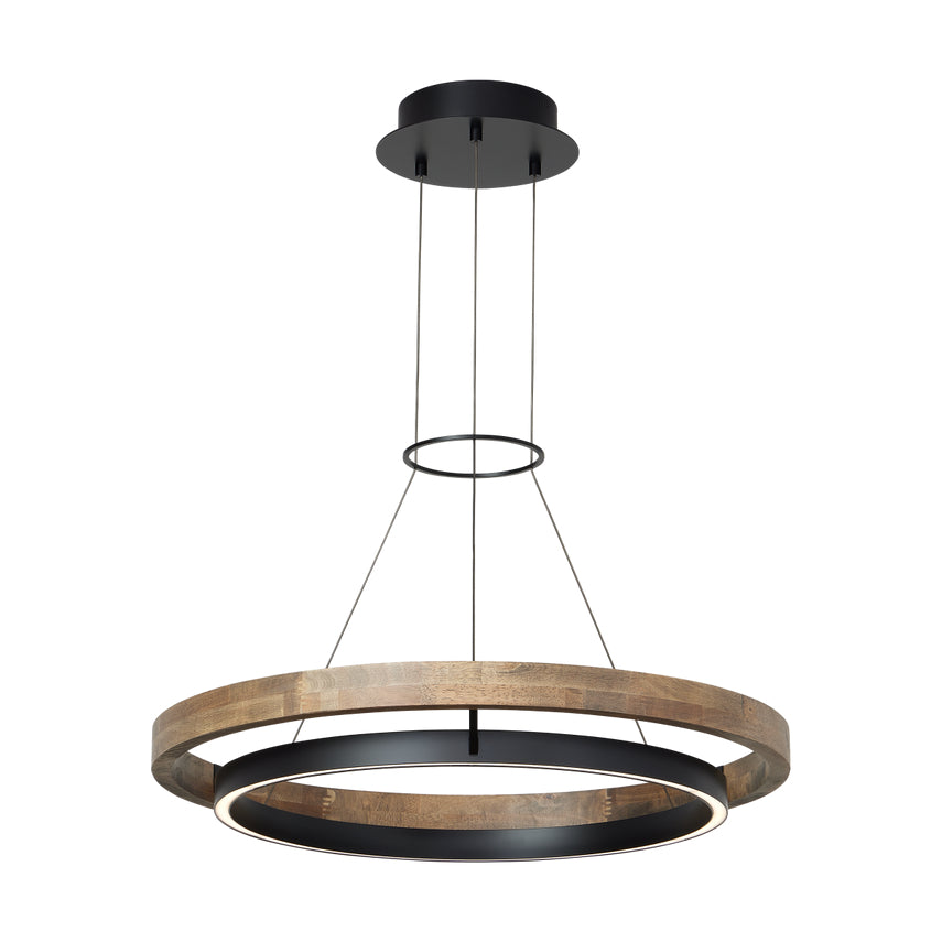 Grace 30-inch Two Ring LED Chandelier by Visual & Comfort & Co
