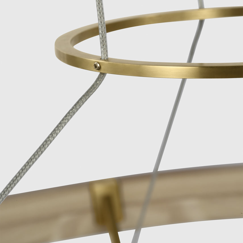 Grace 48-inch Two Ring LED Chandelier by Visual & Comfort & Co