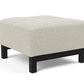 Deluxe Excess Ottoman With Black Wood Legs 95-748251 Innovation Living USA