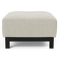 Deluxe Excess Ottoman With Black Wood Legs 95-748251 Innovation Living USA