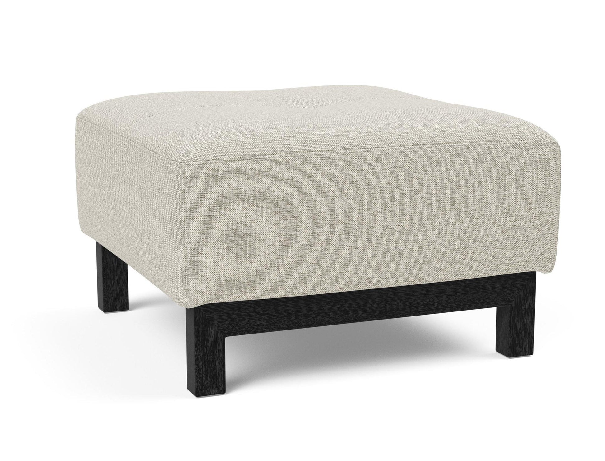 Deluxe Excess Ottoman With Black Wood Legs 95-748251 Innovation Living USA