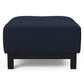 Deluxe Excess Ottoman With Black Wood Legs 95-748251 Innovation Living USA