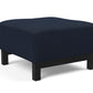 Deluxe Excess Ottoman With Black Wood Legs 95-748251 Innovation Living USA