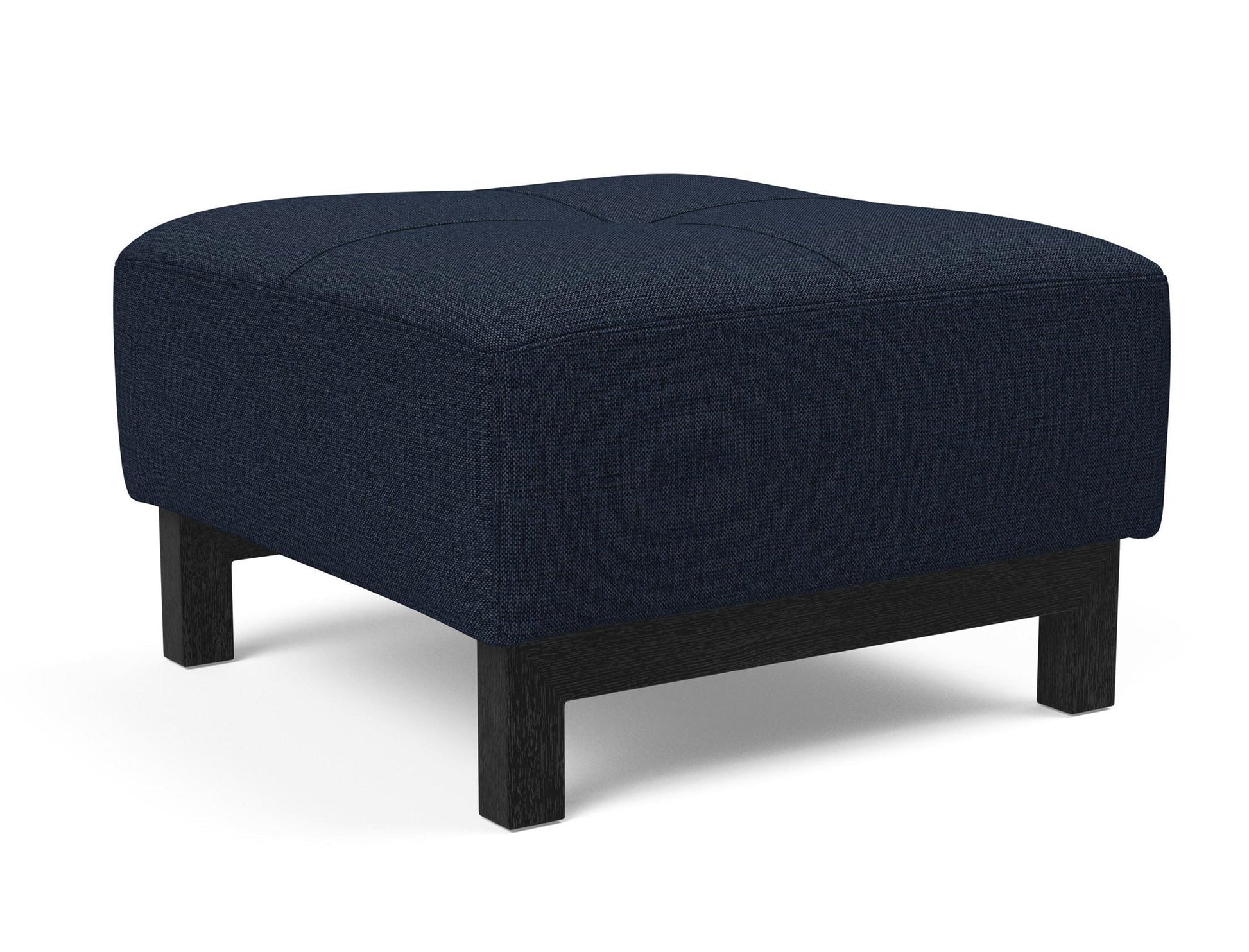 Deluxe Excess Ottoman With Black Wood Legs 95-748251 Innovation Living USA