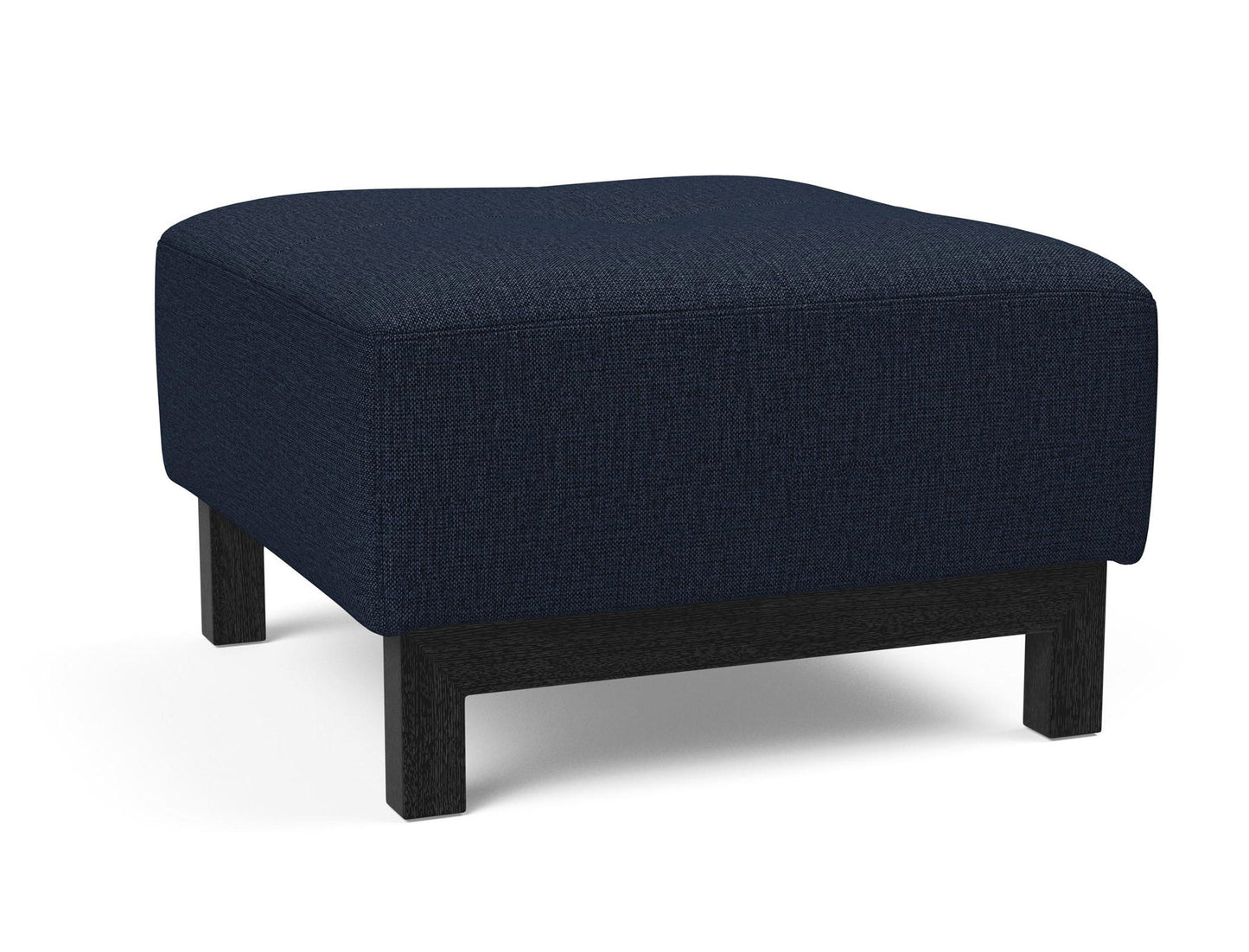 Deluxe Excess Ottoman With Black Wood Legs 95-748251 Innovation Living USA