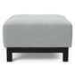 Deluxe Excess Ottoman With Black Wood Legs 95-748251 Innovation Living USA