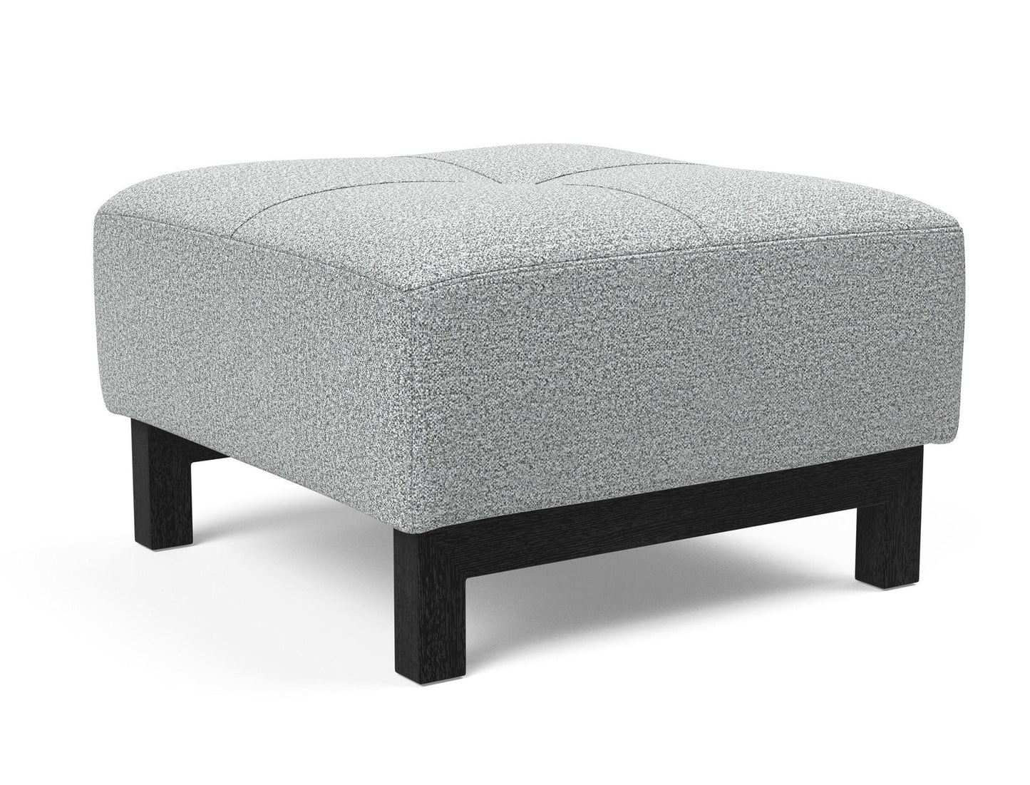 Deluxe Excess Ottoman With Black Wood Legs 95-748251 Innovation Living USA