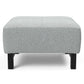 Deluxe Excess Ottoman With Black Wood Legs 95-748251 Innovation Living USA