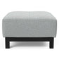 Deluxe Excess Ottoman With Black Wood Legs 95-748251 Innovation Living USA