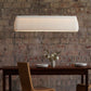 Handcrafted Recycled Cardboard Linear Led Pendant Light By Graypants