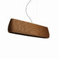 Handcrafted Recycled Cardboard Linear Led Pendant Light By Graypants