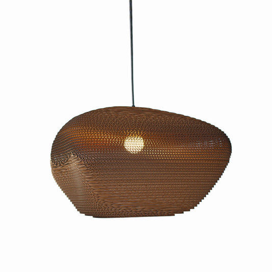 Madison Sustainable Cardboard Pendant Light By Graypants