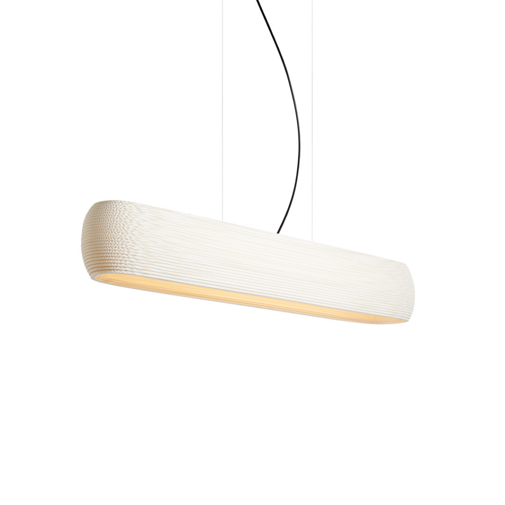 Oliv Recycled Cardboard Pendant By Graypants