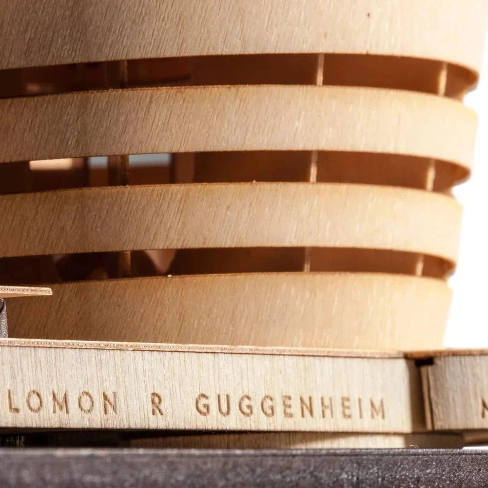 Little Building Co. Solomon R. Guggenheim Museum – wooden model kit, photo 13