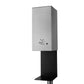 Luxe Floor Stand Touchless Hand Sanitizer Dispenser 54 Satin Nickel Powermist 7020545Sn by Nova California