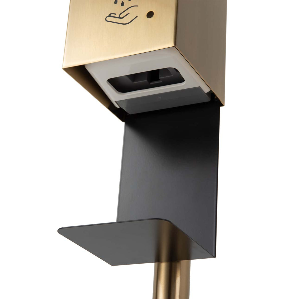 Luxe Touchless Hand Sanitizer Floor Stand, 54" by Nova of California – view 6