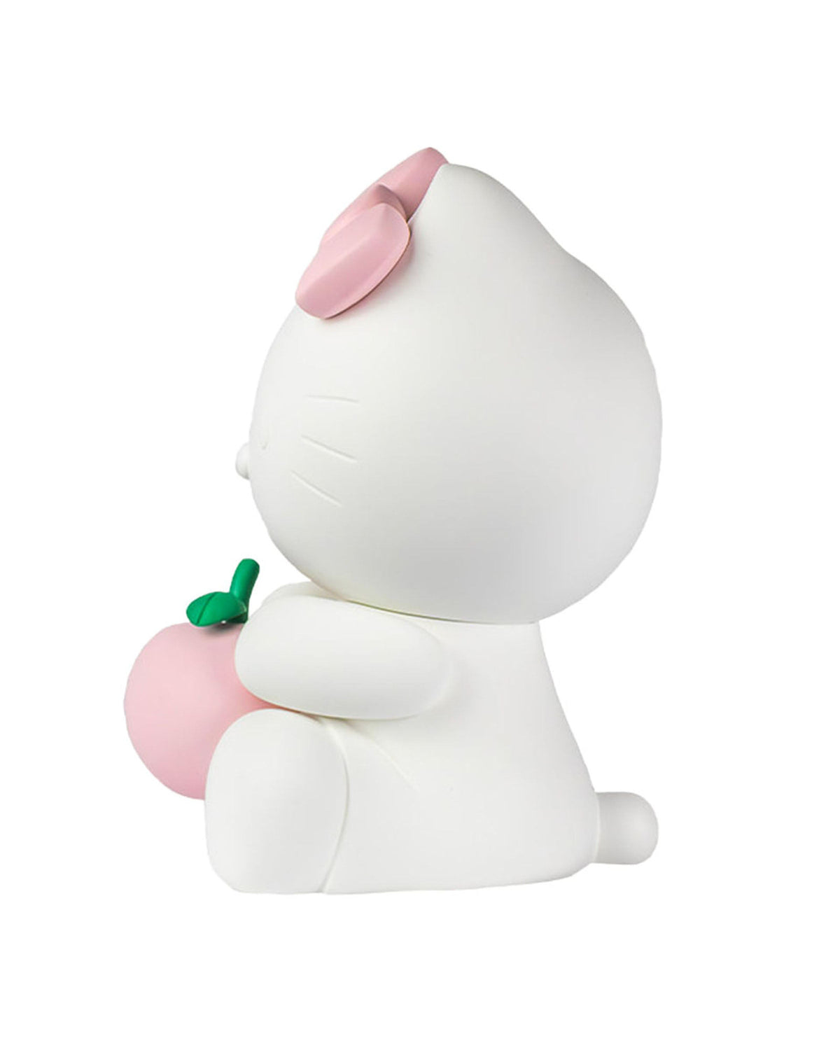 Leblon Delienne Hello Kitty Apple sculpture in Matt White & Pastel Pink, 10 inch – view 5