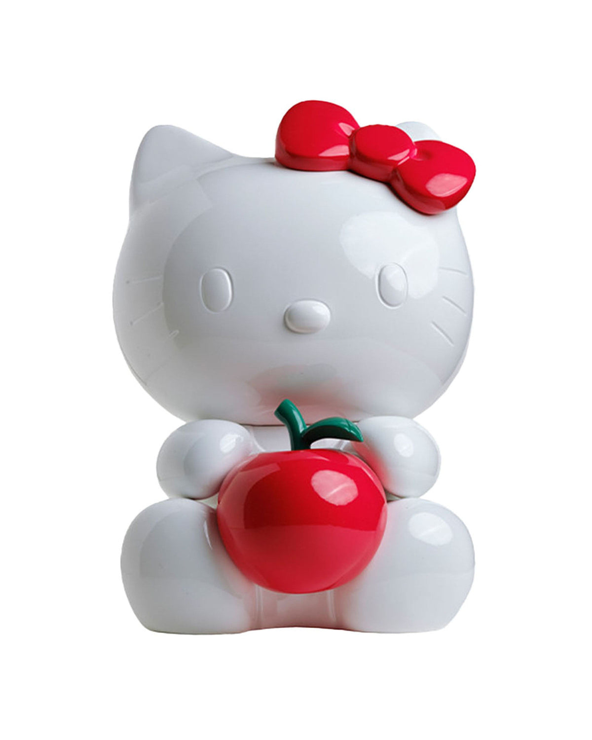 Leblon Delienne Hello Kitty Apple sculpture in White & Red, 10 inch – view 2