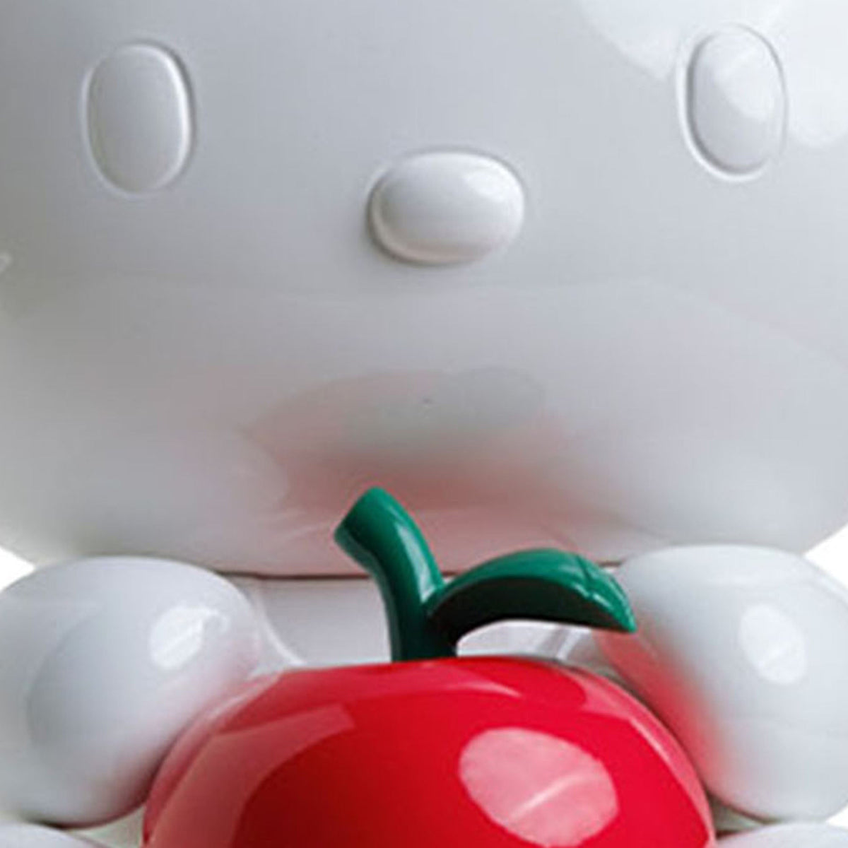 Leblon Delienne Hello Kitty Apple sculpture in White & Red, 10 inch – view 7