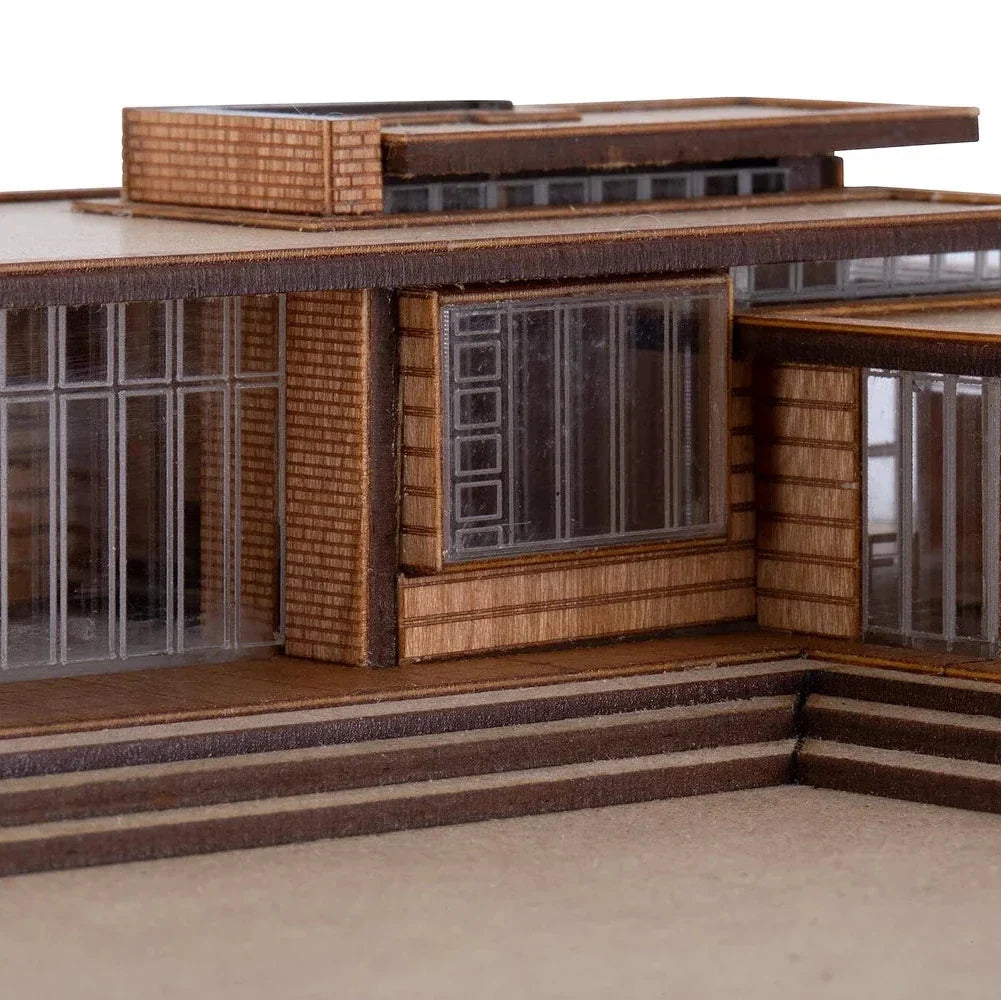 Little Building Co. Herbert and Katherine Jacobs House – wooden model kit, photo 17