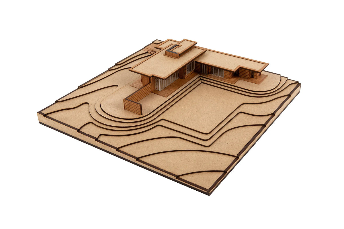 Little Building Co. Herbert and Katherine Jacobs House – wooden model kit, photo 18