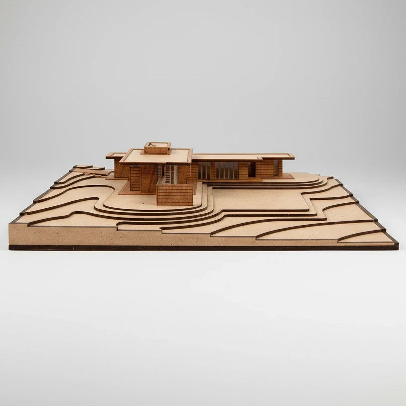 Little Building Co. Herbert and Katherine Jacobs House – wooden model kit, photo 10
