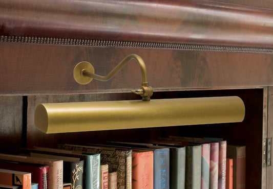 House of Troy Hyde Park 16" Plug-In Picture Light in Weathered Brass