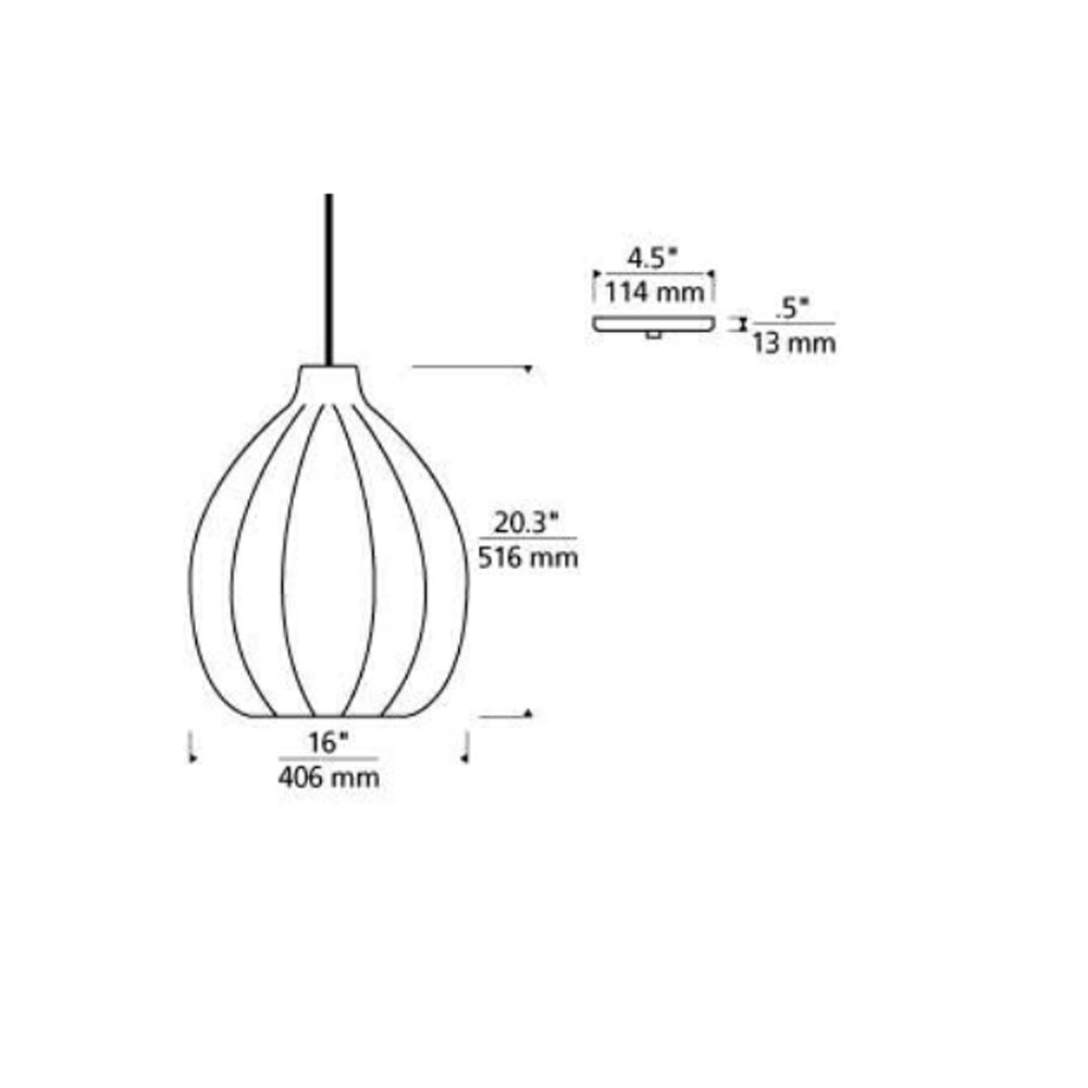 Harper Pendant Light 700Tdharp by Visual & Comfort & Co