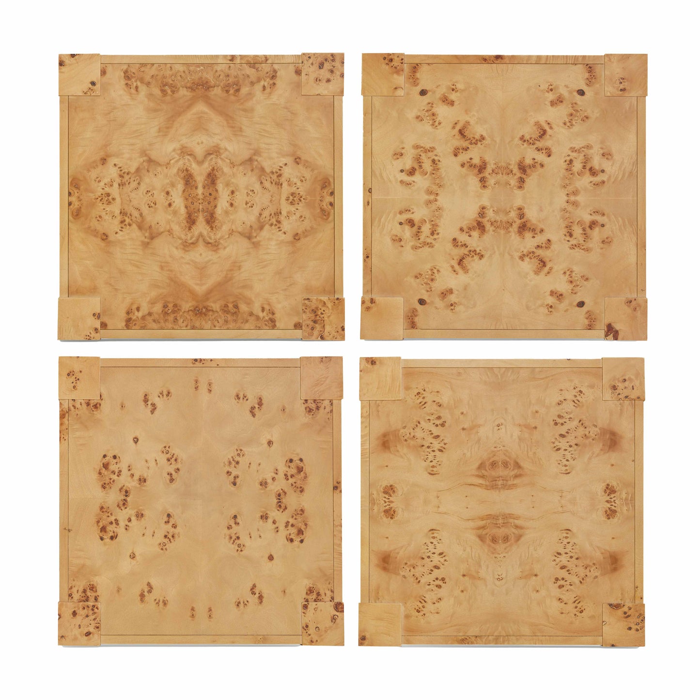 Brandyss Burl End Table Honey by Tov Furniture