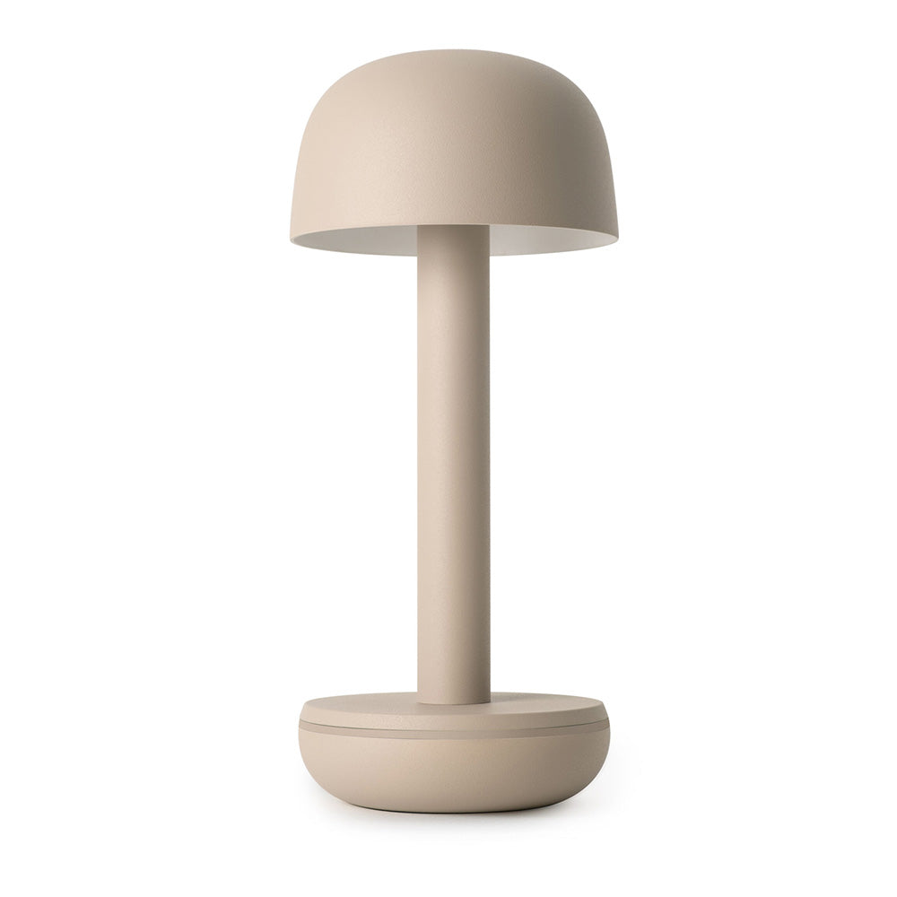 Humble Two Cordless Table Lamp by Humble, Beige (image 1)