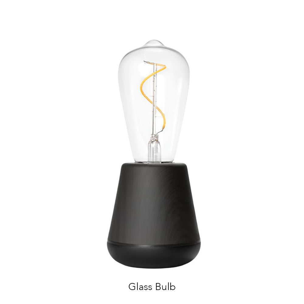 Humble One Cordless Table Lamp by Humble, Black Wood (image 4)