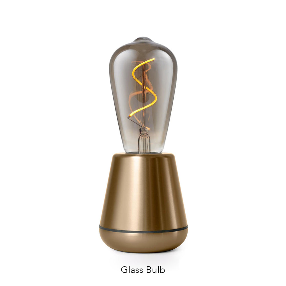 Humble One Cordless Table Lamp by Humble, Gold (image 9)