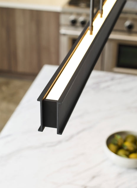I Beam 72-inch Linear LED Suspension Light by Visual & Comfort & Co