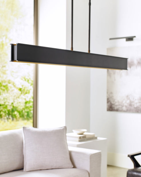 I Beam 72-inch Linear LED Suspension Light by Visual & Comfort & Co