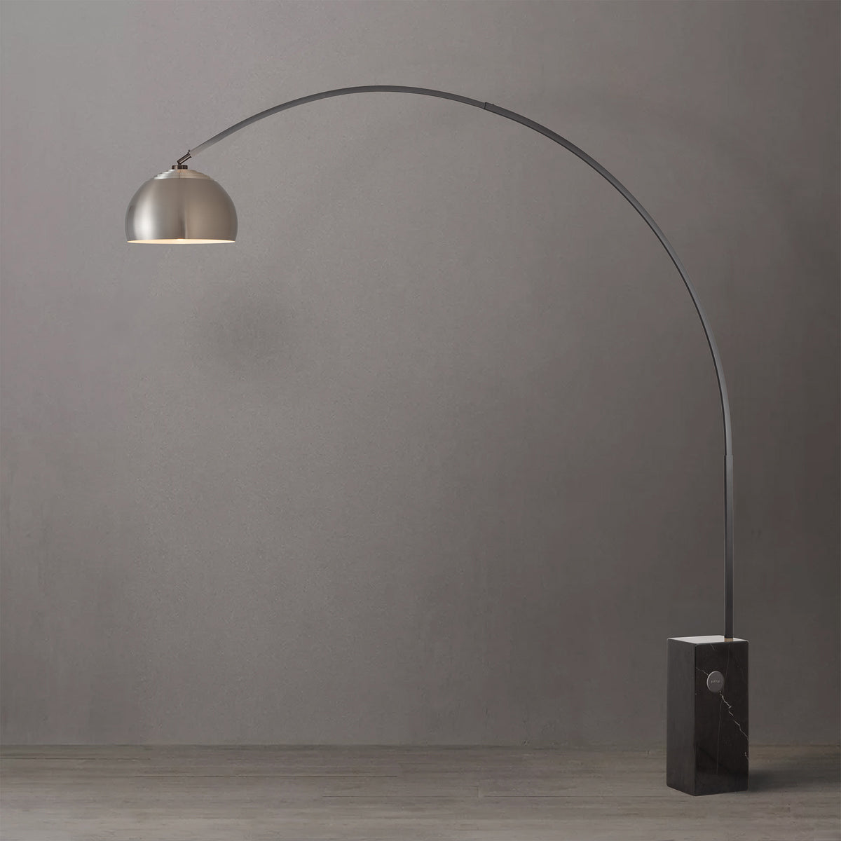 Iconic 92"H 1-Light Arc Lamp by Nova of California – view 4