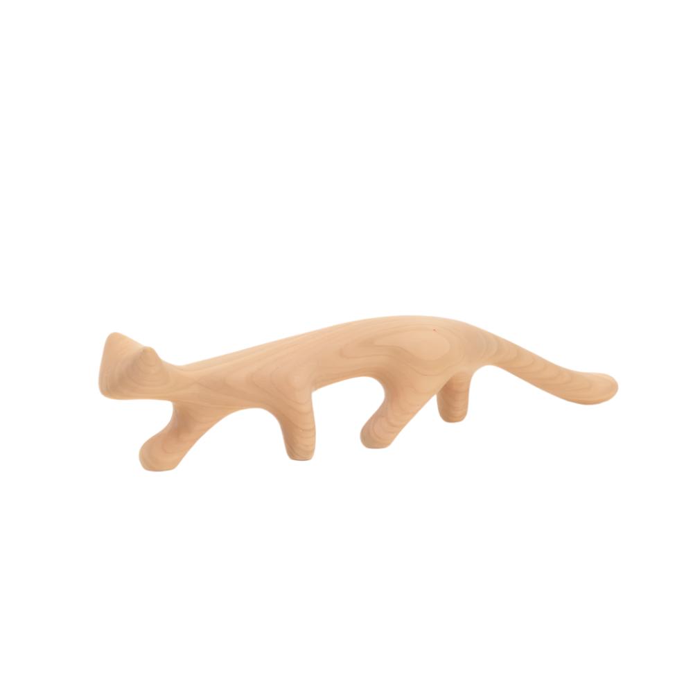 Antonio Vitali Cherry Wood Cat by IC Design (photo 1 of 5)