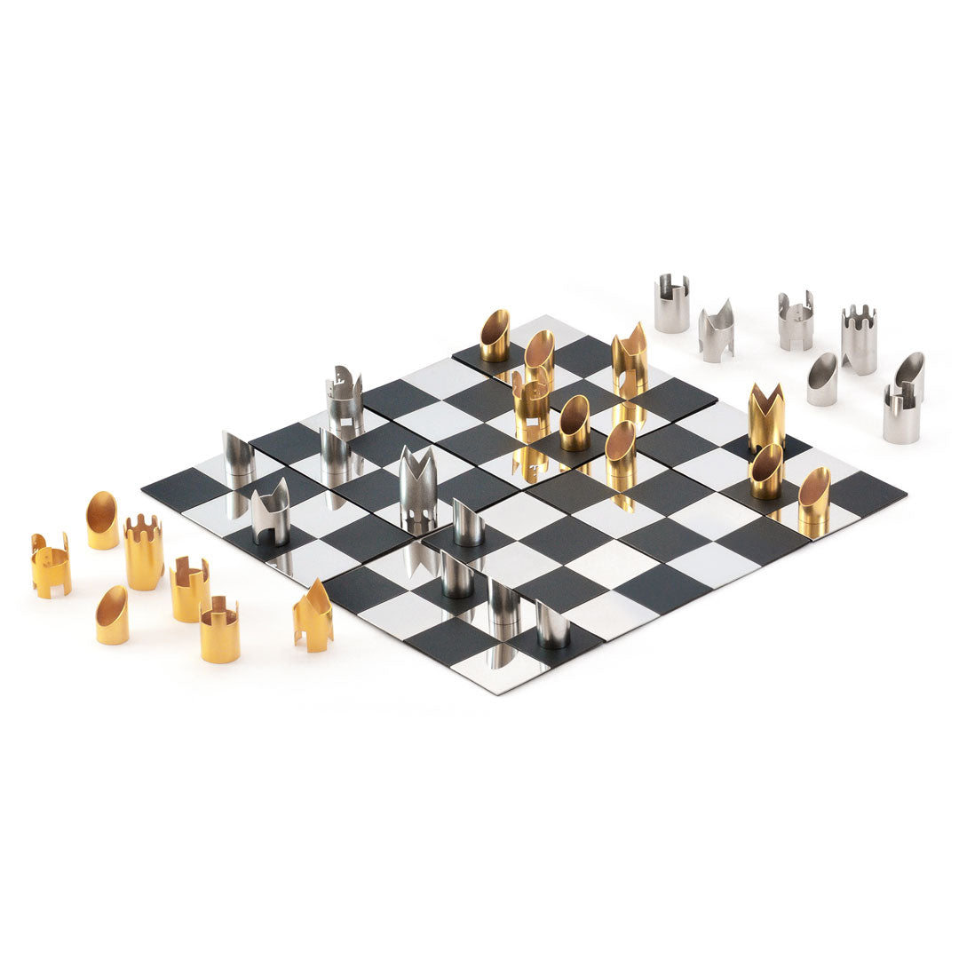 Cy Endfield Travel Chess Set by IC Design (photo 1 of 13)